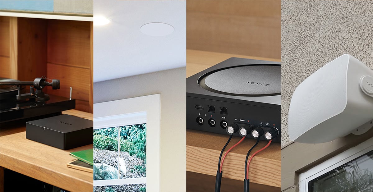 Ceiling speakers best sale and amp